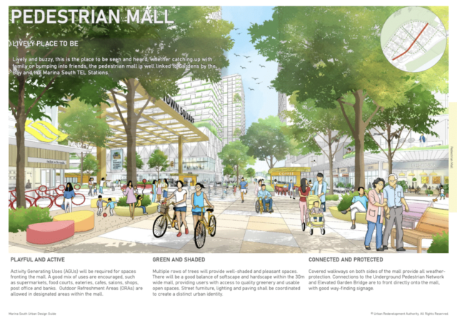 One Marina Gardens Pedestrian Mall